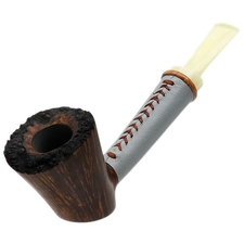 Todd Johnson Smooth Poker with Leather Wrapped Shank and Bakelite (Hoplite)