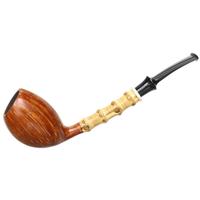 Todd Johnson Smooth Cutty with Bamboo and Ivorite (Hoplite)