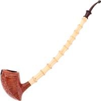 Todd Johnson Smooth Elephant's Foot Churchwarden with Bamboo
