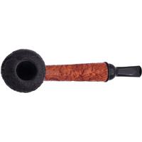 Todd Johnson Sandblasted Two-Tone Long Shank Apple with Ebonite
