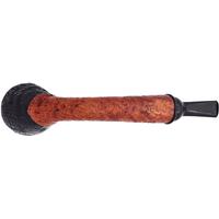 Todd Johnson Sandblasted Two-Tone Long Shank Apple with Ebonite