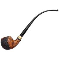 Neerup Classic Partially Rusticated Bent Apple Churchwarden (2)