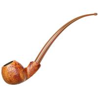 Neerup Basic Sandblasted Bent Apple Churchwarden (2)