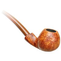 Neerup Basic Sandblasted Bent Apple Churchwarden (2)
