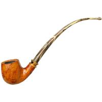 Neerup Classic Sandblasted Bent Billiard Churchwarden (2)