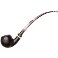 Neerup Classic Sandblasted Bent Apple Churchwarden (2)