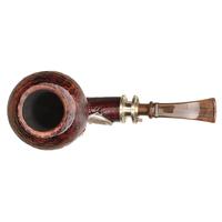 Neerup P. Jeppesen Salmon Silver Sandblasted Bent Apple