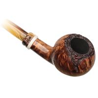 Neerup Classic Partially Rusticated Bent Apple Churchwarden (2)