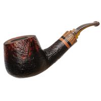 Neerup P. Jeppesen Handmade Ida Easy Cut Sandblasted Bent Pot (2)