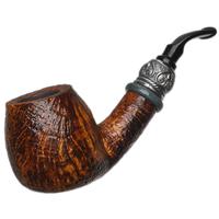 Neerup P. Jeppesen Boutique Sandblasted Bent Apple with Silver (4)