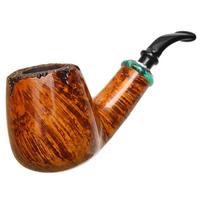 Neerup P. Jeppesen Boutique Partially Rusticated Bent Billiard with Silver (4)