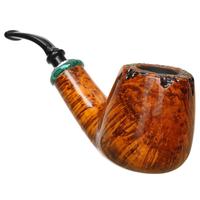 Neerup P. Jeppesen Boutique Partially Rusticated Bent Billiard with Silver (4)