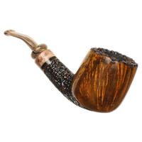 Neerup P. Jeppesen Handmade Ida Easy Cut Partially Rusticated Bent Billiard (3)