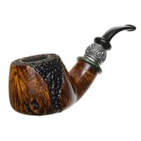 Neerup P. Jeppesen Boutique Partially Rusticated Bent Apple with Silver (4)
