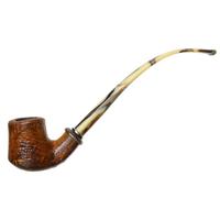Neerup Structure Sandblasted Bent Billiard Churchwarden (2)