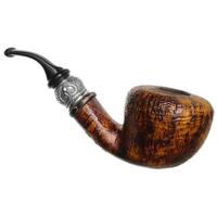 Neerup P. Jeppesen Boutique Sandblasted Bent Dublin with Silver (3)