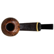 Lars Ivarsson Partially Sandblasted Bent Ball with Boxwood (0516)