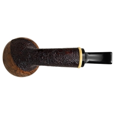Lars Ivarsson Partially Sandblasted Bent Ball with Boxwood (0516)