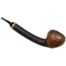 Lars Ivarsson Partially Sandblasted Long Shank Acorn with Boxwood (0517)