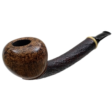 Lars Ivarsson Partially Sandblasted Long Shank Acorn with Boxwood (0517)