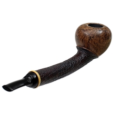 Lars Ivarsson Partially Sandblasted Long Shank Acorn with Boxwood (0517)