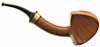 Kent Rasmussen Smooth Bent Cubist Dublin with Mazur (Butterfly)