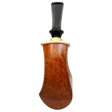 Kent Rasmussen Smooth Horn with Mazur Birch (Two Star)