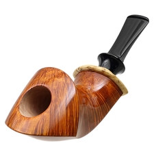Kent Rasmussen Smooth Horn with Mazur Birch (Two Star)