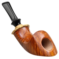 Kent Rasmussen Smooth Horn with Mazur Birch (Two Star)