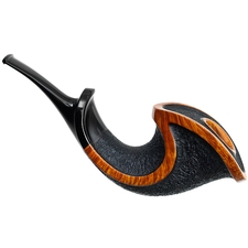 Kent Rasmussen Partially Rusticated Freehand Horn