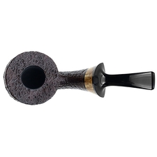 Kent Rasmussen Sandblasted Bent Pot with Mazur Birch