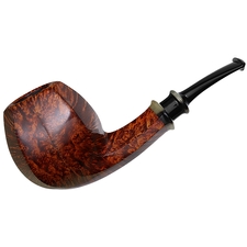 Kurt Balleby Smooth Paneled Bent Apple with Horn (2817)