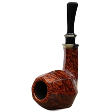 Kurt Balleby Smooth Paneled Bent Apple with Horn (2817)