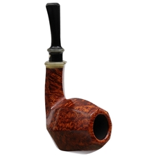 Kurt Balleby Smooth Paneled Bent Apple with Horn (2817)