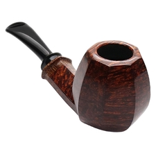Kurt Balleby Smooth Paneled Bent Billiard with Red Palm (1418)