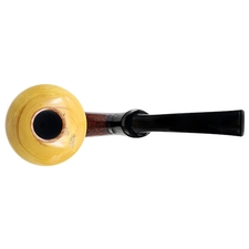 Tom Eltang Smooth Calabash with Boxwood and Horn (Snail)