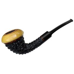 Tom Eltang Rusticated Calabash with Boxwood