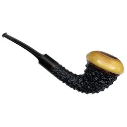 Tom Eltang Rusticated Calabash with Boxwood