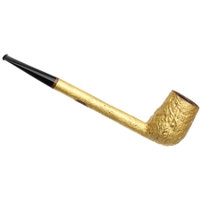 Tom Eltang: Sandblasted Gold Pencil Shank Liverpool Tobacco Pipe