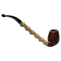 Tom Eltang Smooth Bent Egg Churchwarden with Bamboo