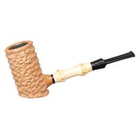 Tom Eltang Rusticated Natural Poker with Bamboo