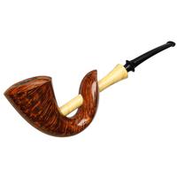 Tom Eltang Smooth Pierced Fish with Boxwood (Snail)