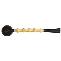 Tom Eltang Sandblasted Pencil Shank Billiard with Bamboo