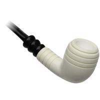 IMP Meerschaum Smooth Bent Billiard Churchwarden (with Case)