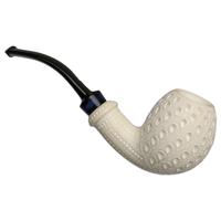 IMP Meerschaum Lattice Bent Egg (with Case)