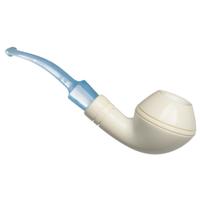 IMP Meerschaum Smooth Rhodesian (with Churchwarden Stem and Case)
