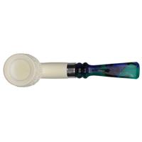 IMP Meerschaum Rusticated Cherrywood with Silver (with Case)