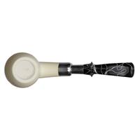 IMP Meerschaum Smooth Bent Apple with Silver (with Pocket Case)