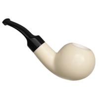 IMP Meerschaum Smooth Nosewarmer Bent Apple (with Case)