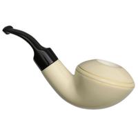 IMP Meerschaum Smooth Nosewarmer Rhodesian (with Case)